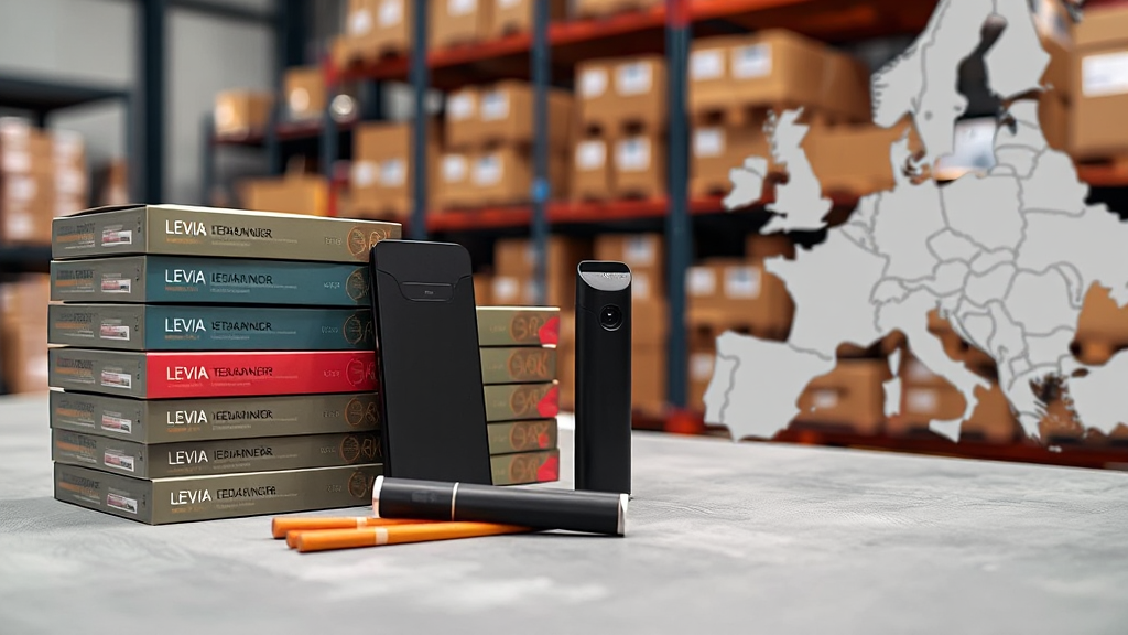 LEVIA sticks: A Practical Guide to Flavour, Compatibility and Buying in the EU